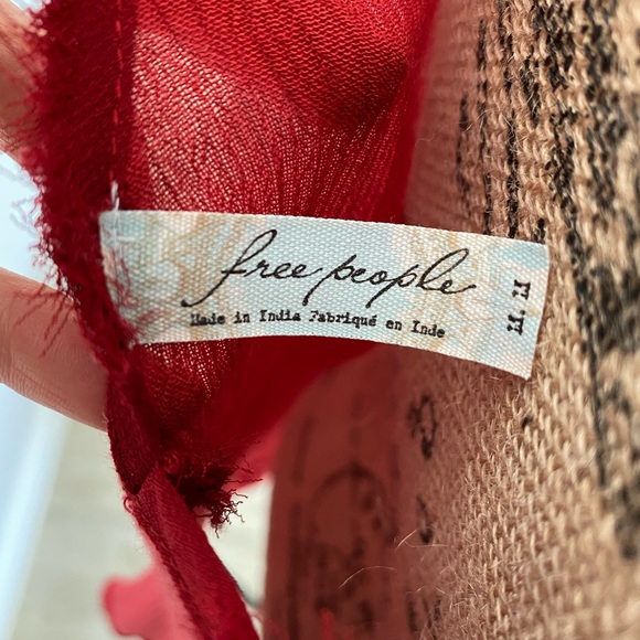 Red Lace Free People - Picture 5 of 12